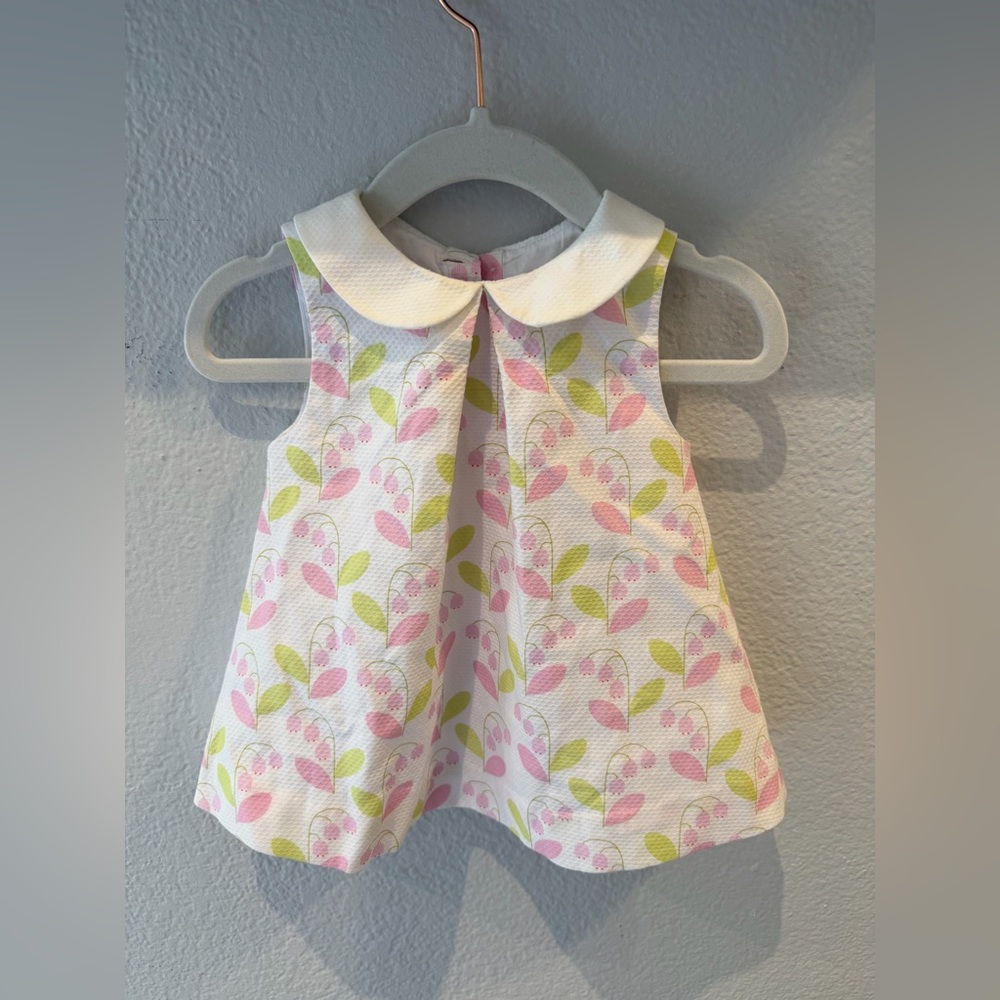 Jacadi Paris Pniafore Lily of Valley Dress